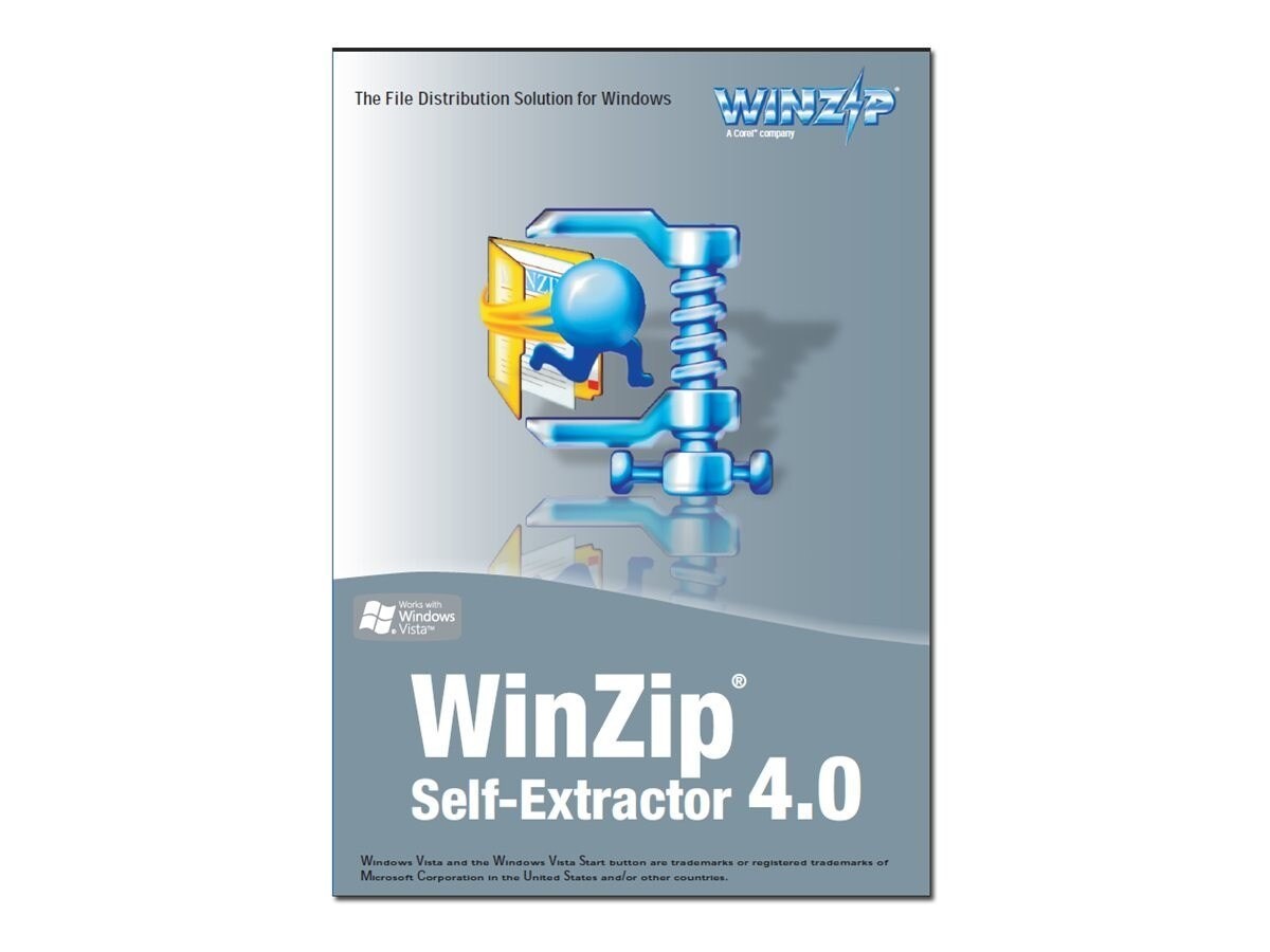 Corel WinZip Self-Extractor v.4.0 - License - 1 User