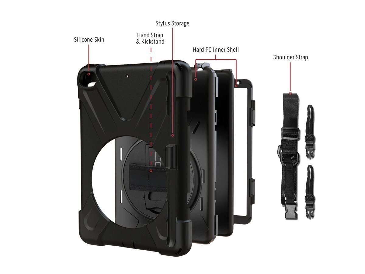 Codi Rugged Case For Ipad Mini 6 Red