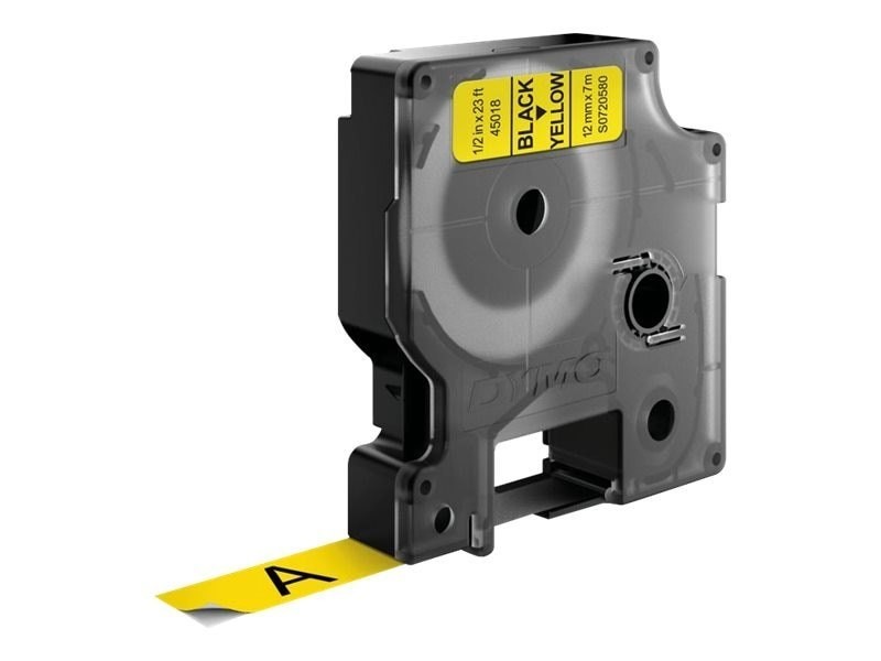 Dymo 45018 1/2In X 23FT Yellow/Black