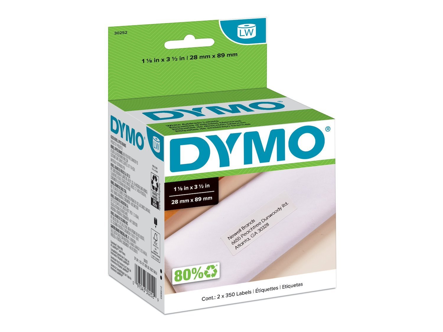 Dymo 700CT Address Label 1-1/8 X