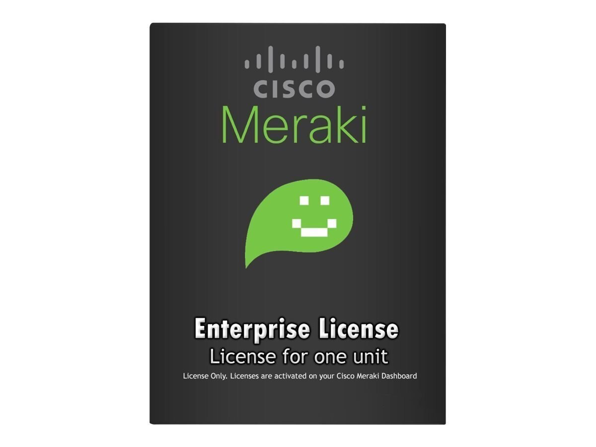 Meraki Enterprise + 1 Year Enterprise Support - Subscription License - 1 Switch - 1 Year