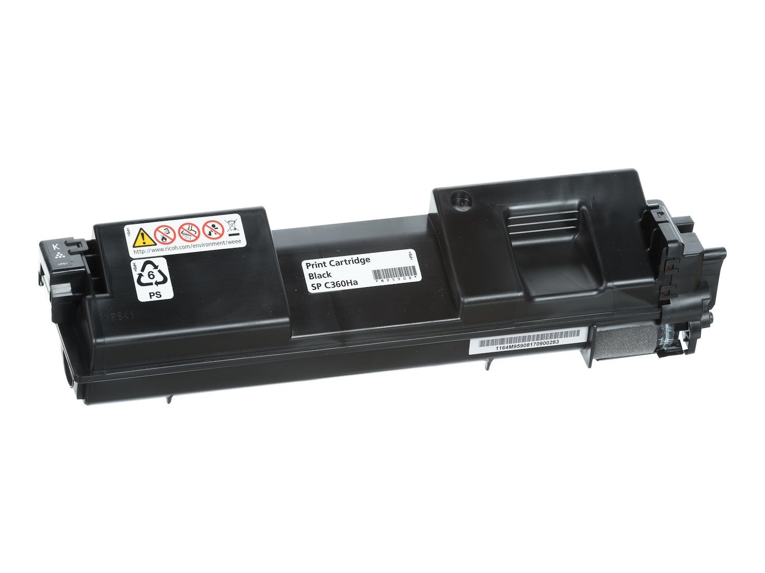 Ricoh SP C360HA Original Laser Toner Cartridge - Black Pack