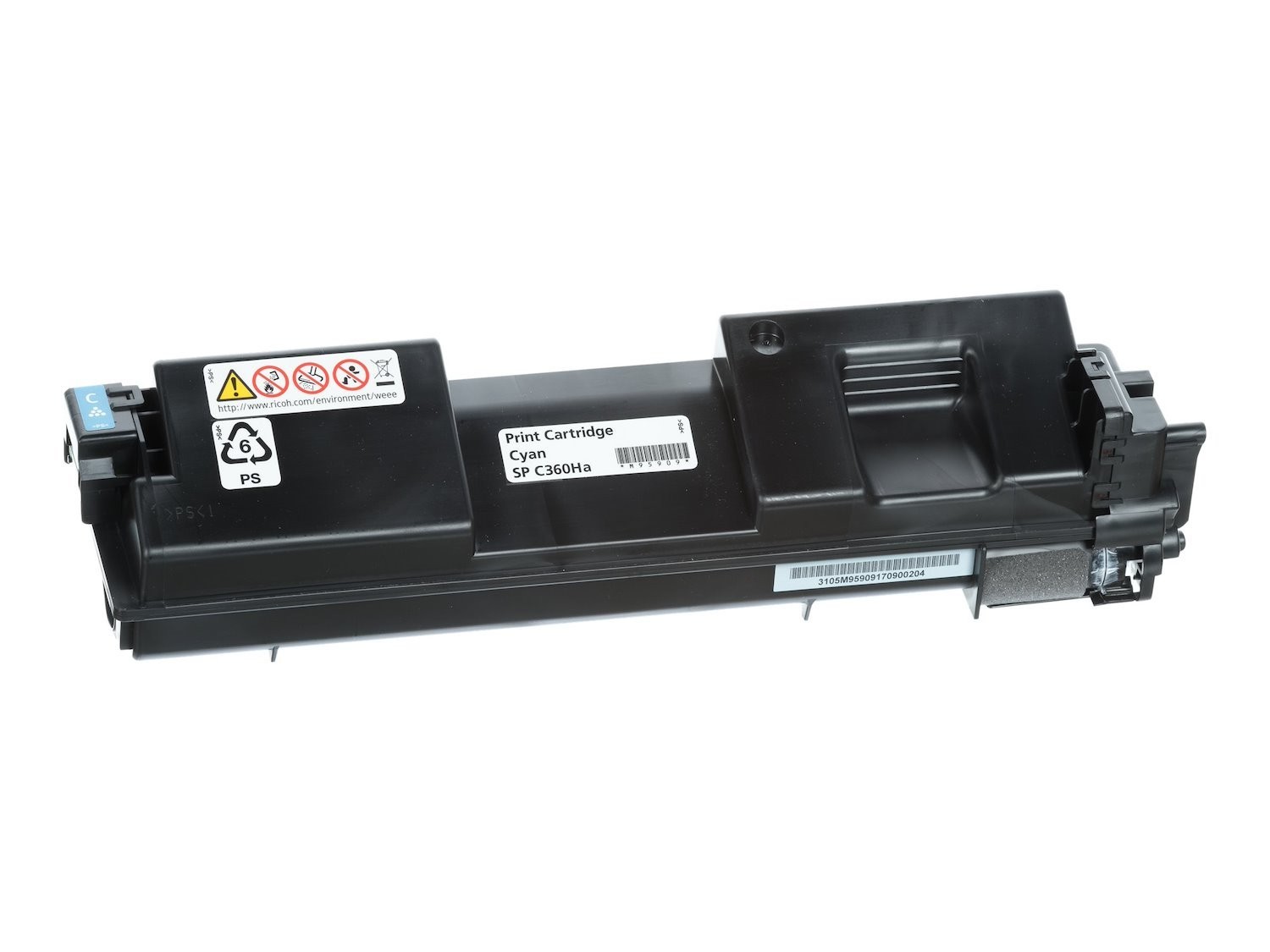 Ricoh SP C360HA Original Laser Toner Cartridge - Cyan Pack