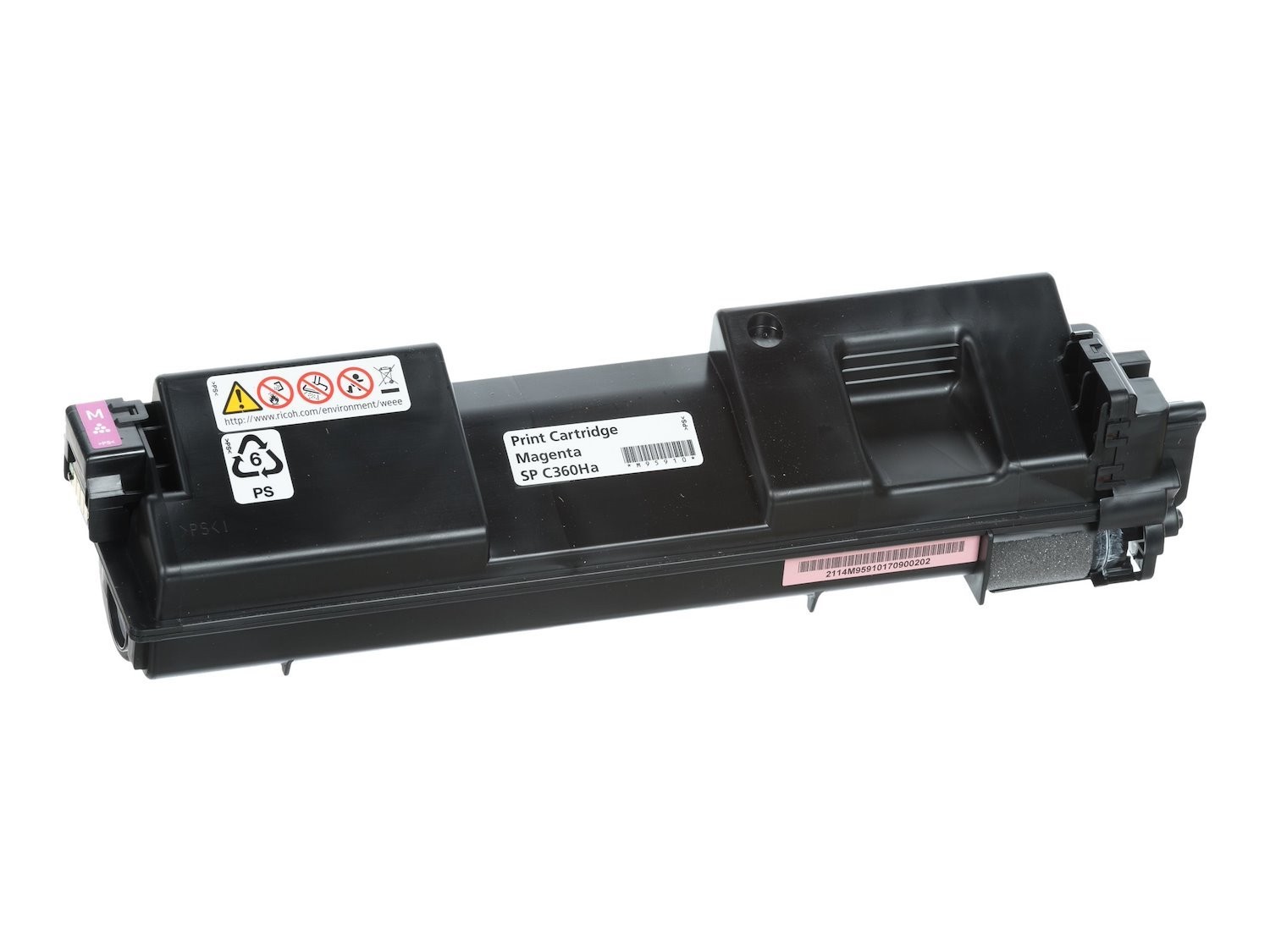 Ricoh SP C360HA Original Laser Toner Cartridge - Magenta Pack