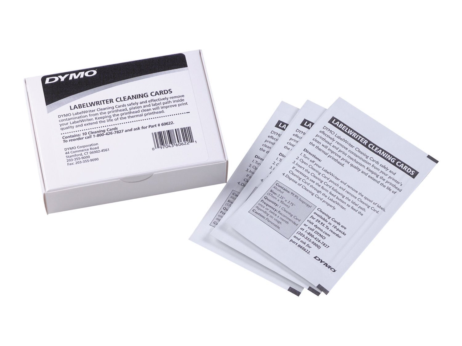 Dymo 60622 10PK Labelwriter Cleaning