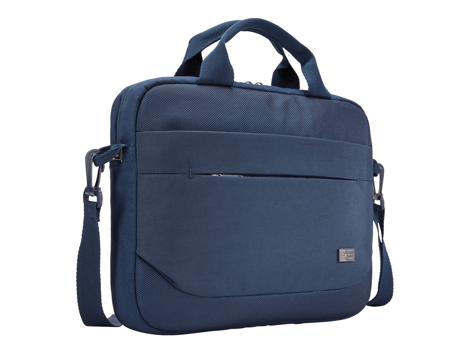 Case Logic Advantage ADVA-111 Carrying Case (Attach&eacute;) for 10.1" to 11.6" Notebook, Tablet PC, Pen, Electronic Device, Cord - Dark Blue