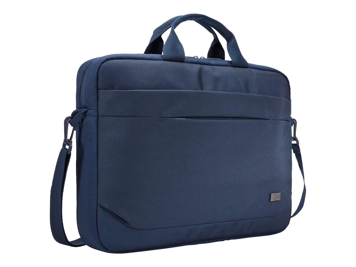 Case Logic Advantage ADVA-116 Carrying Case (Attach&eacute;) for 10.1" to 15.6" Notebook, Tablet PC, Pen, Electronic Device, Cord - Dark Blue