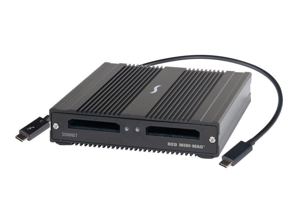 Sonnet Technologies Red Mini-Mag Card Reader
