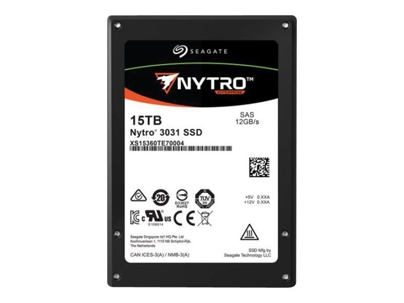 Seagate Nytro 3031 XS7680SE70014 7.68 TB Solid State Drive - 2.5" Internal - SAS (12Gb/s SAS)