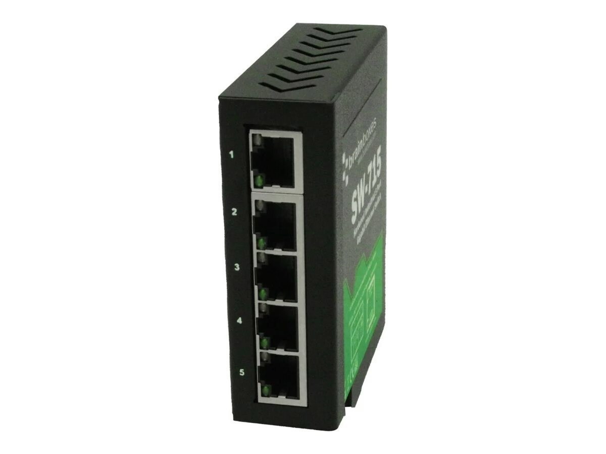 Brainboxes Hardened 5Port Gigabit Switch