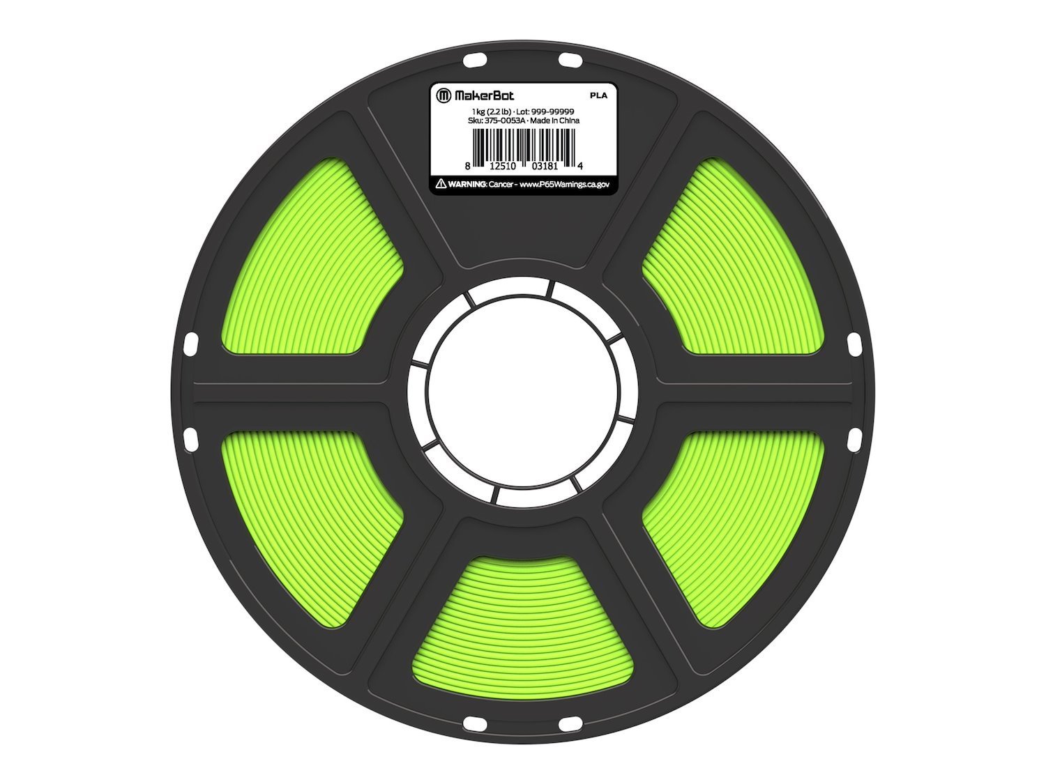 Makerbot Sketch Pla Filament Green