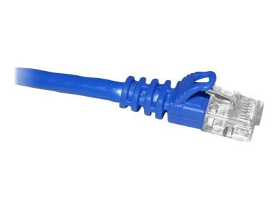 ENET Cat6a Blue 10 Foot Patch Cable with Snagless Molded Boot (UTP) High-Quality Network Patch Cable RJ45 to RJ45 - 10Ft