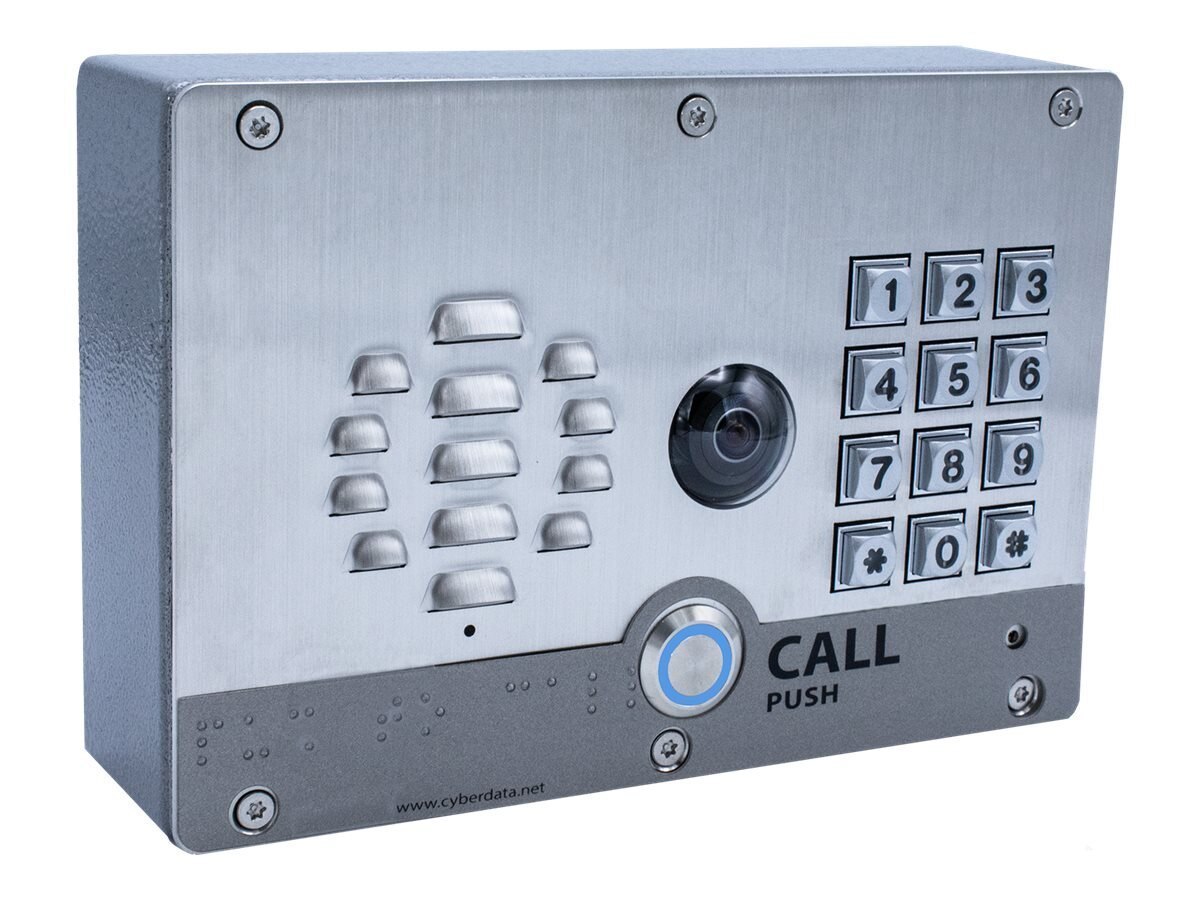 CyberData Sip-Enabled Outdoor H.264 Video