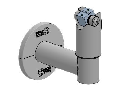 Spacepole Arm 120MM W/ Flange