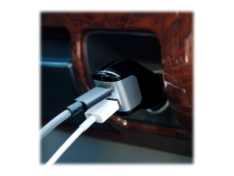Aluratek Type-C Car Charger