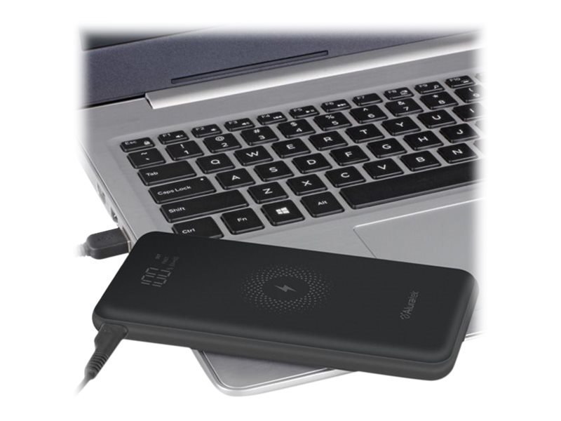 Aluratek 10000Mah WRLS Power Bank Dual