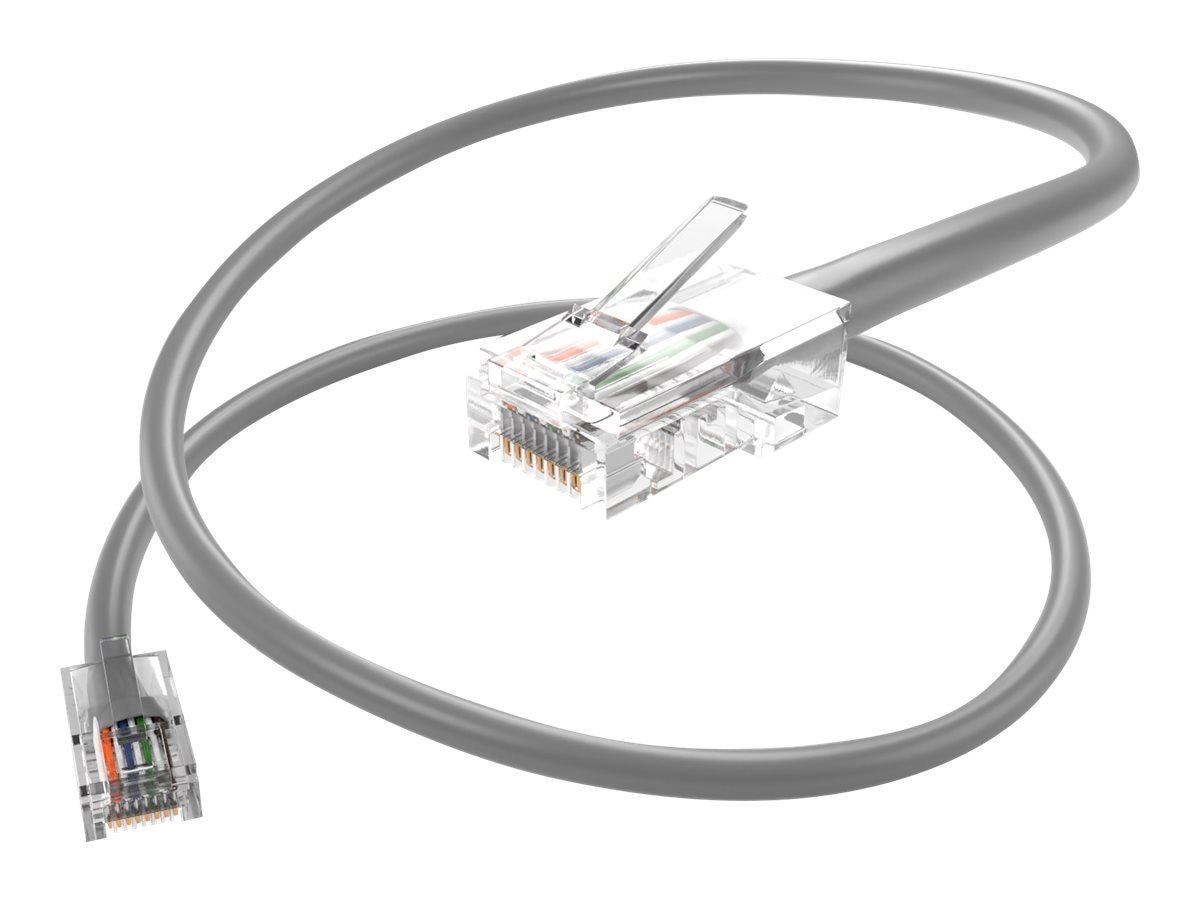 Unc Group Unc Cat6 Snagless Patch Cable, Gray, 10FT