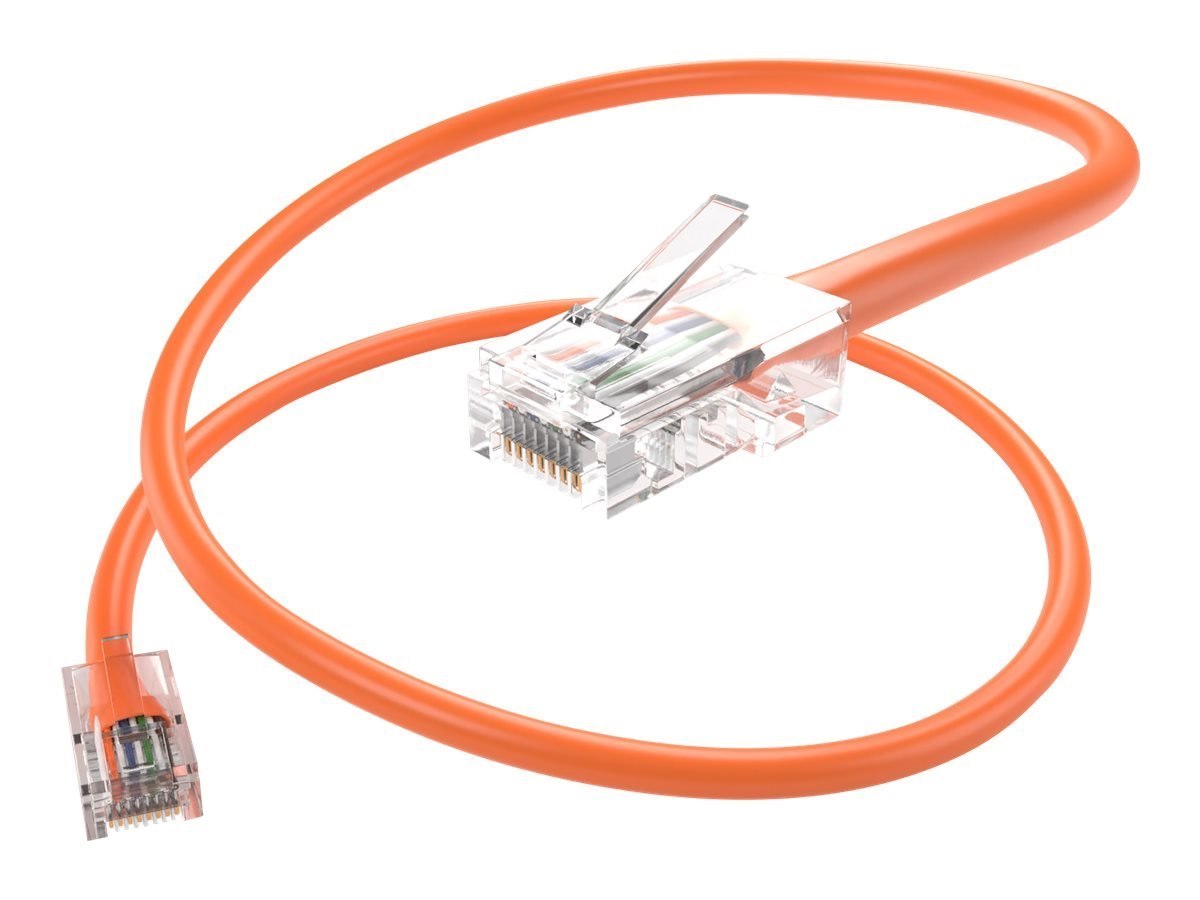 Unc Group Unc Cat5e Patch Cable, Orange, 3FT
