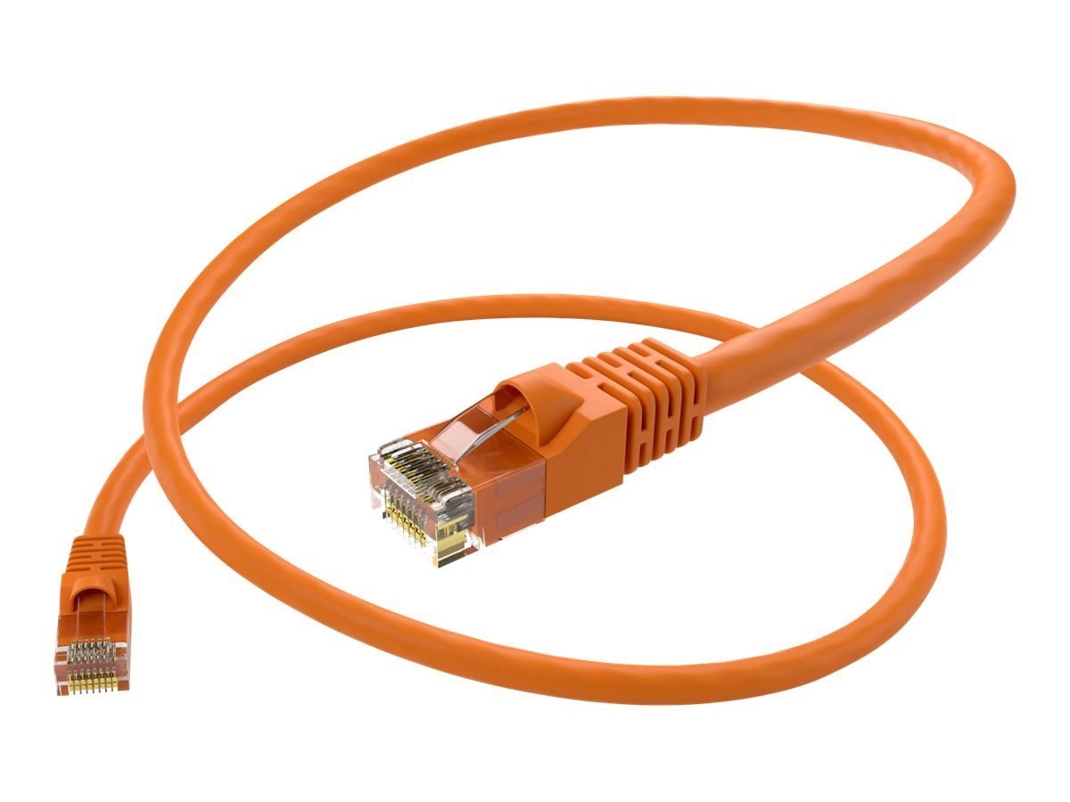 Unc Group Unc Cat6 Snagless Patch Cable, Orange, 50FT