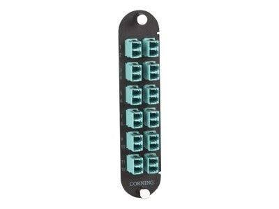 Corning 3-Port Patch Panel, LC Duplex, 62.5/125