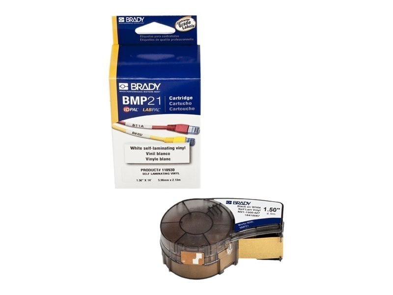 Brady 1.5" BMP21 Mobile Print Labels