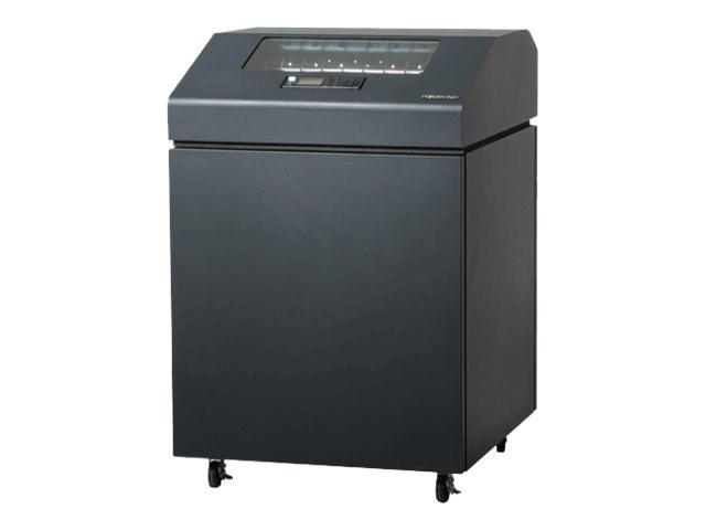 Printronix 2000 LPM Line Matrix Impact Printer W/ Cabinet