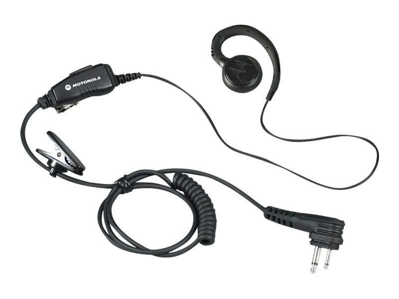 Motorola Lightweight Swivel Earpiece W/ in-Line Clip PTT Mic