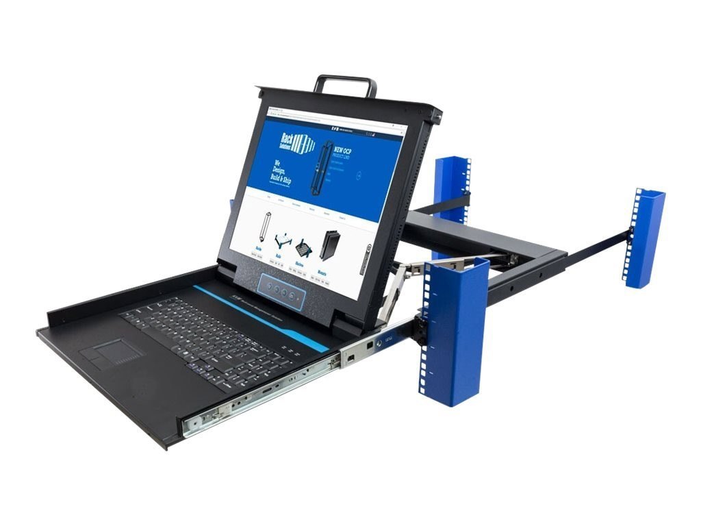 Innovation First 1U Rackmount Sliding Keyboard Tray For Server Consoles