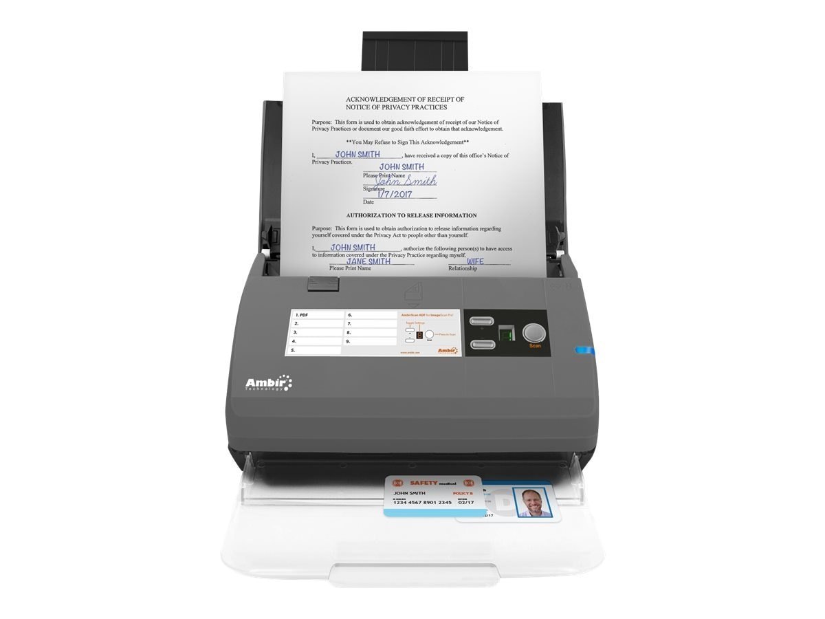 Ambir Technology Ambir ImageScan Pro 830Ix Duplex Adf Scanner