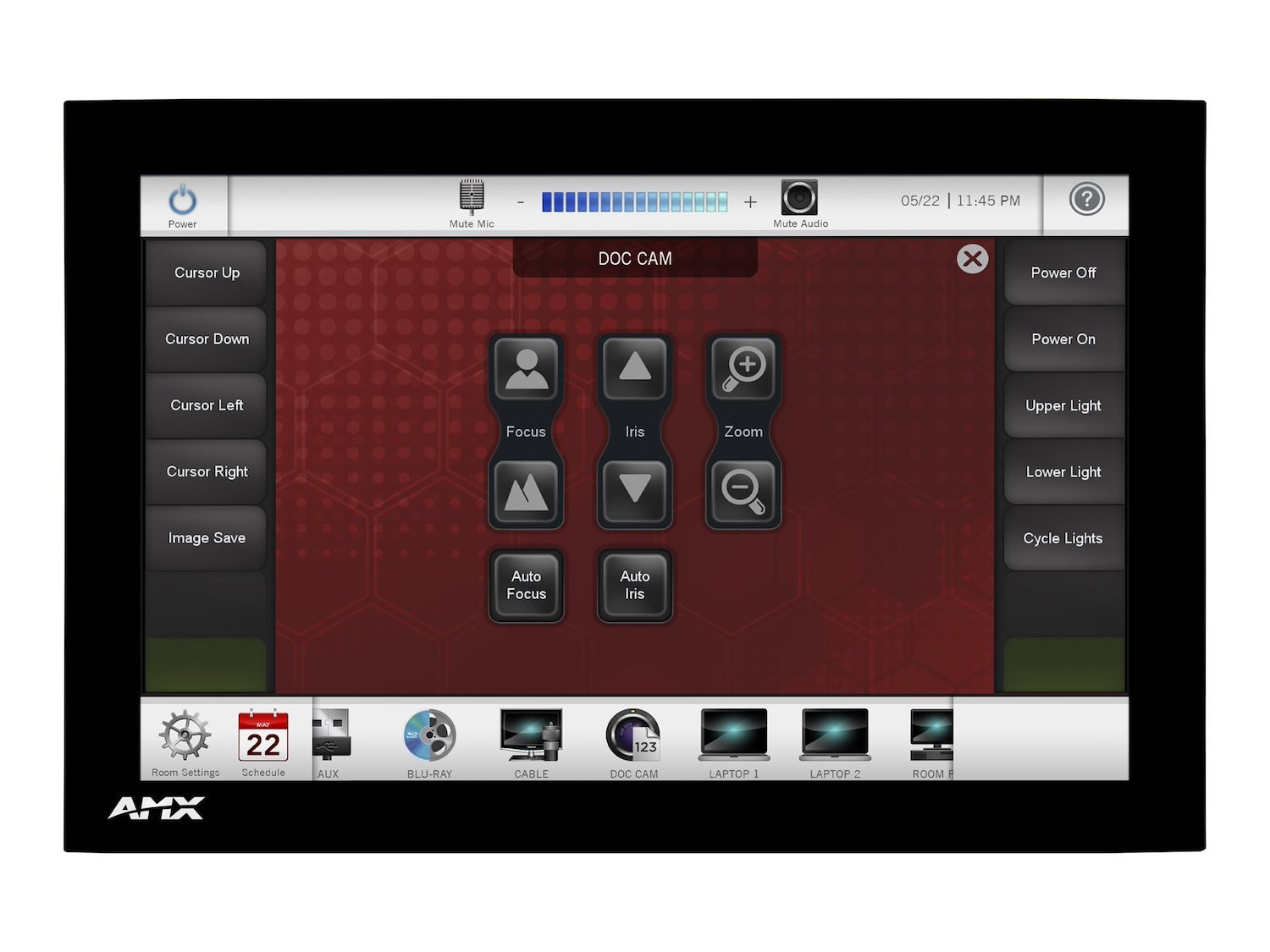 Amx 10.1" Modero S Series G4 Wall Mount Touch Panel