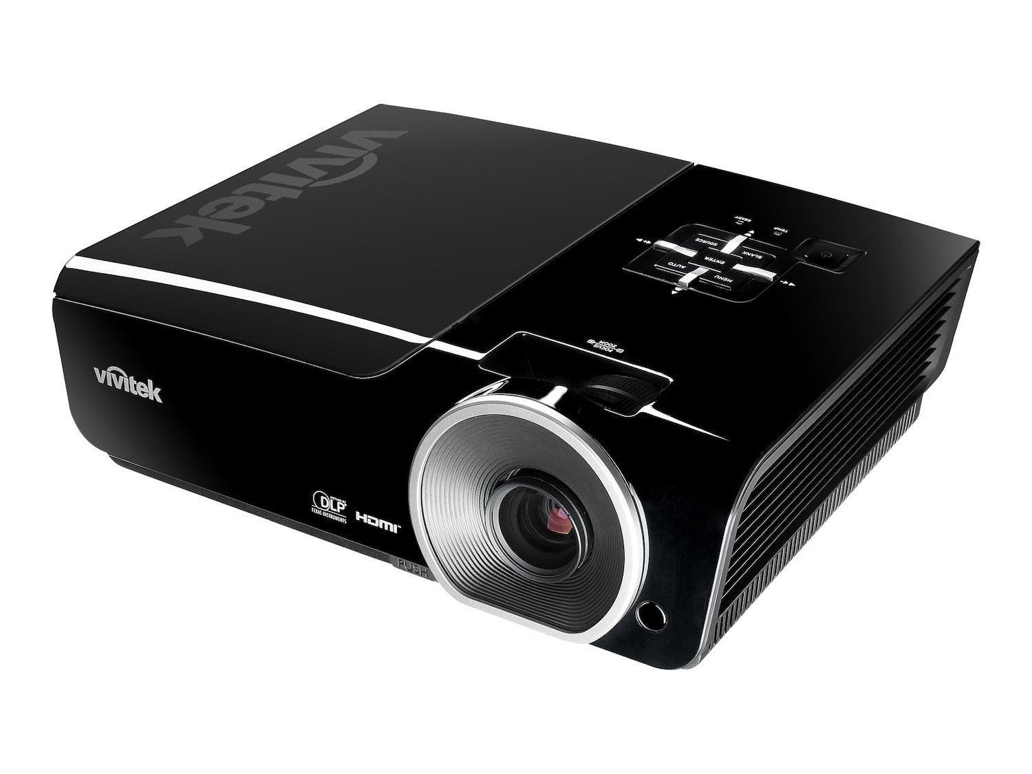 Vivitek D963HD Plus 1080P 3D DLP Projector, 4800 Lumens, Black