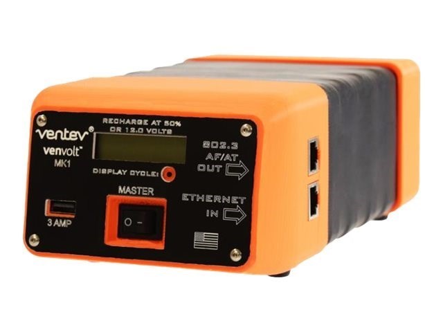 Ventev Innovations VenVolt 802.3At PoE+ Site Survey Battery Pack
