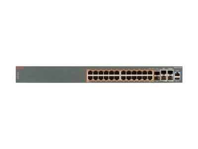 Extreme Networks 3626GTS-PWR+ 1U RM L3 Managed Switch/24xGbE PoE+/4x10GbE/1xPSU/BaseSoftwareLicense