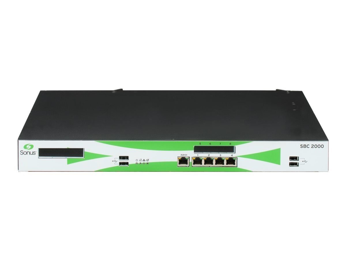 Ribbon Communications Ribbon Revised SBC 2000 W/ 6 DSPS. Sip:Sip Lice