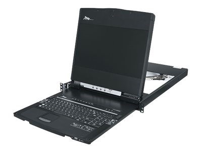 L-Com KB W/LCD Dig DSPLY & KVM