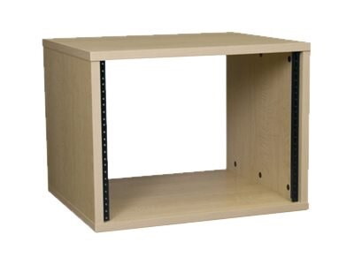 L-Com 8Ru MBRK Maple Laminate Rack, 22"D