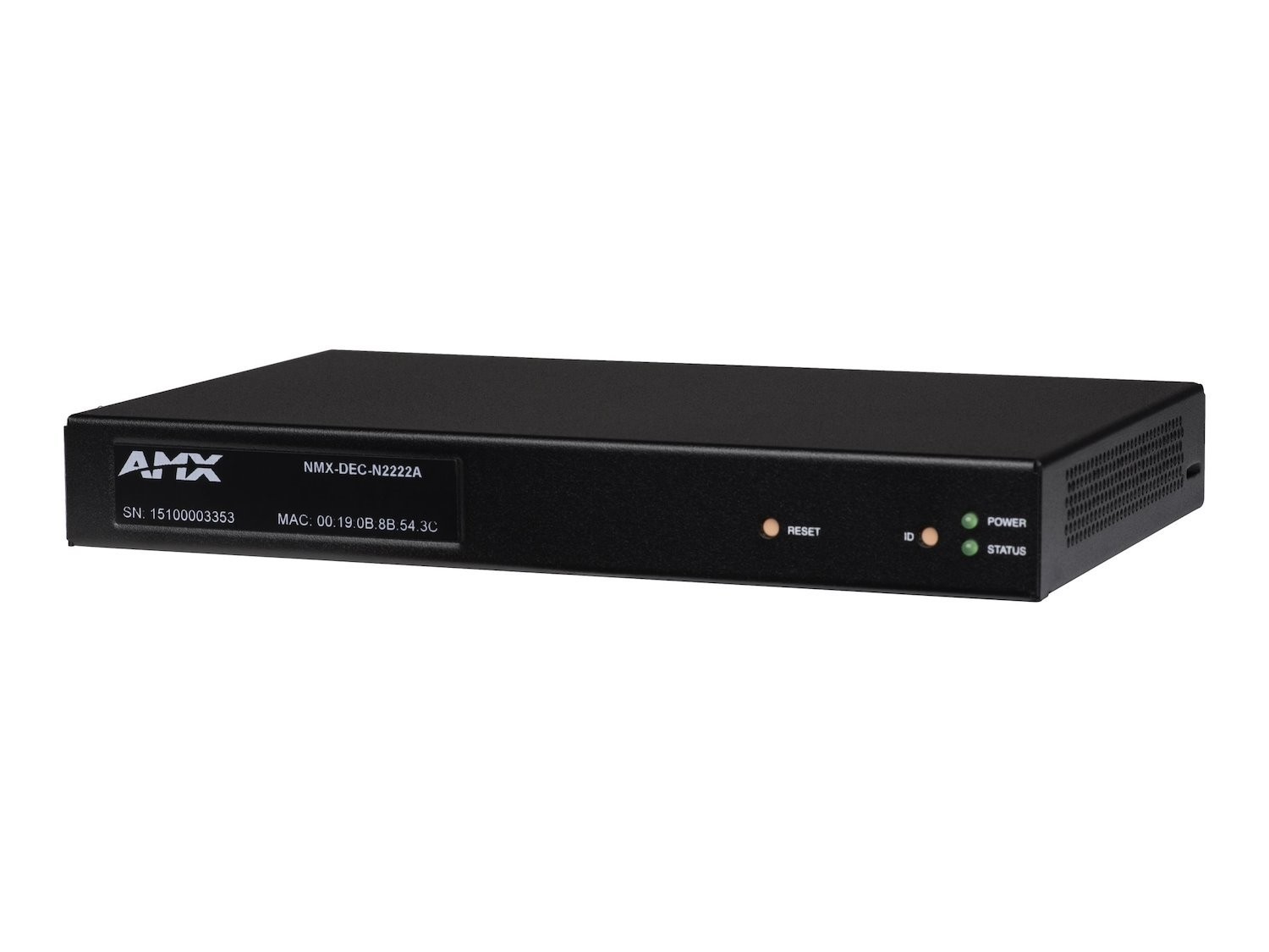 Amx Jpeg 2000 Digital Cinema Grade Video Over Ip Decoder, Hdmi, Aes67 Support