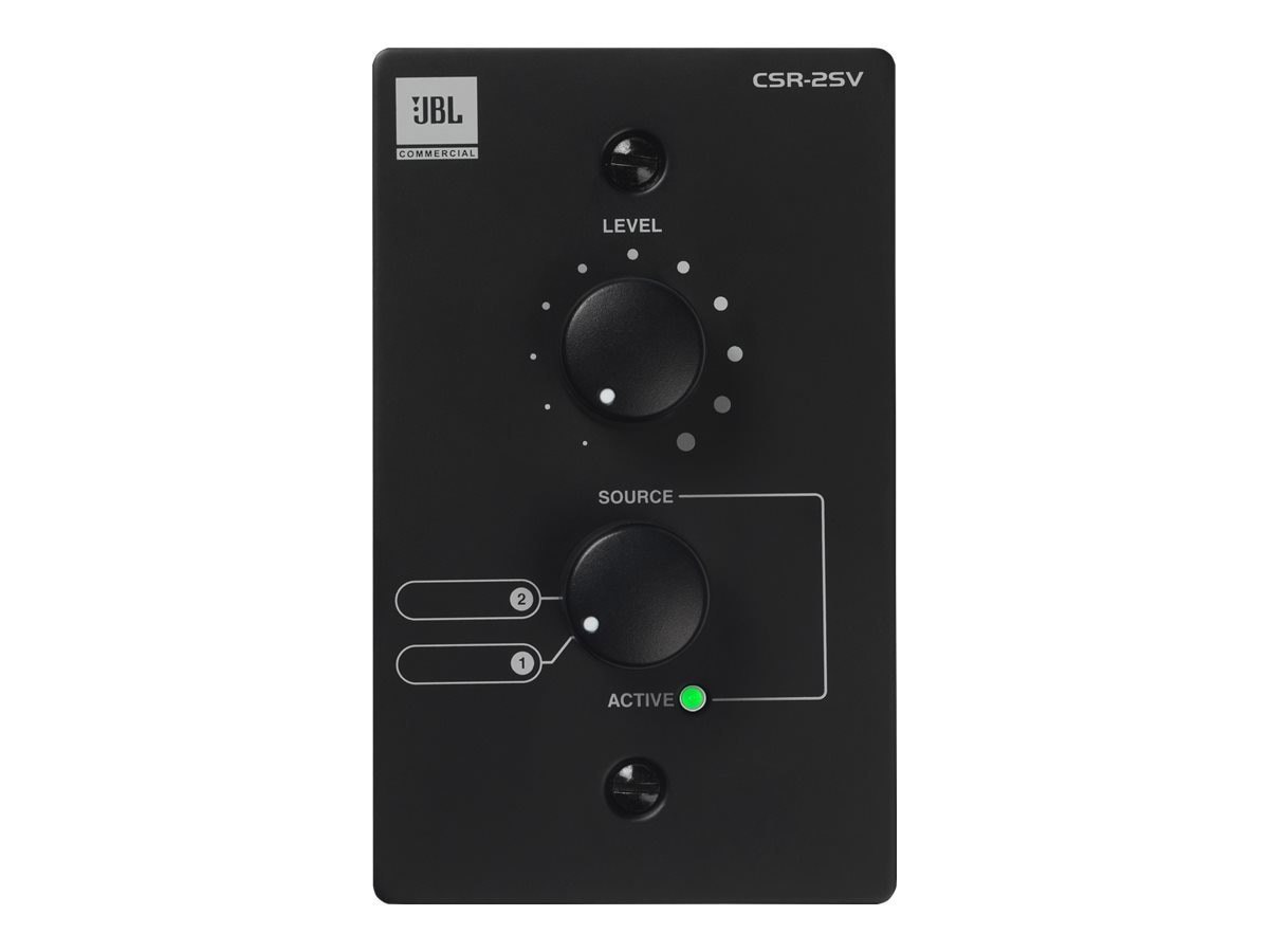 JBL Wall Controller With 2-Position Source Selector And Volume Control