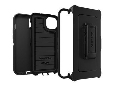 Otter Products OtterBox iPhone 14 Plus Defender Series Pro Antimicrobial Case, Retail Packaging, Black