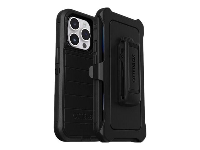 Otter Products OtterBox iPhone 14 Pro Defender Series Pro Antimicrobial Case, ProPack Packaging, Black