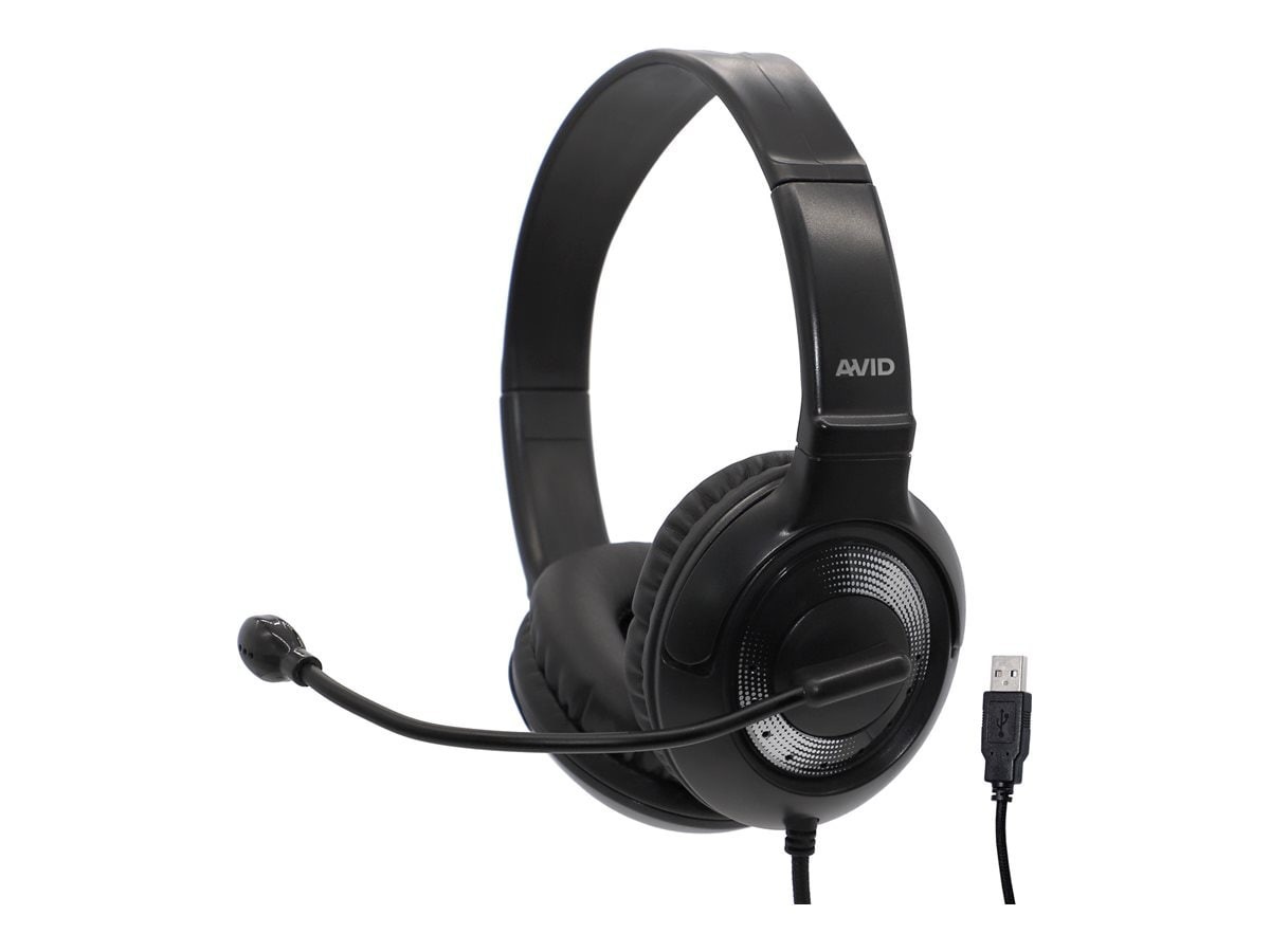 Avid Ae-55 Usb Headset - Black