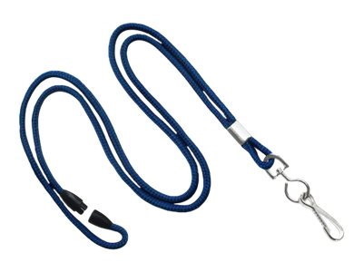 Brady Lanyard With Swivel Hook Navy Blue