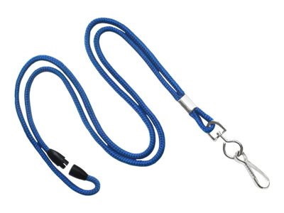Brady Lanyard With Swivel Hook Royal Blue