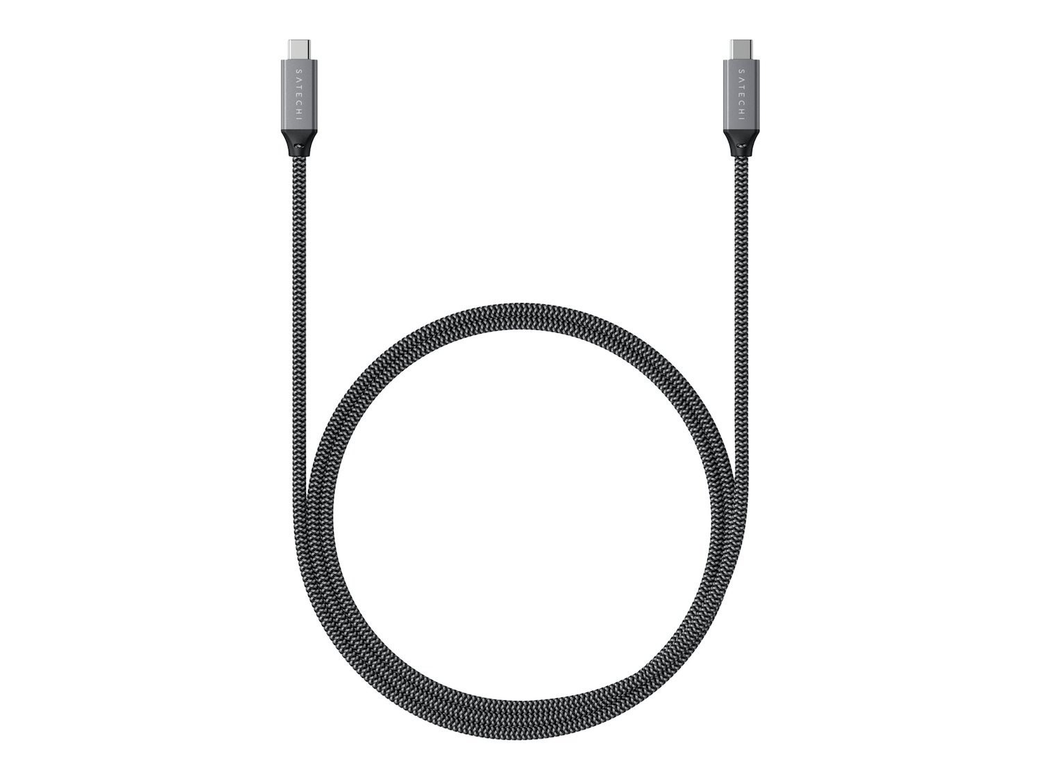 Satechi 40Gbps Usb 4.0 Type-C To Type-C Cable, Gray, 80CM