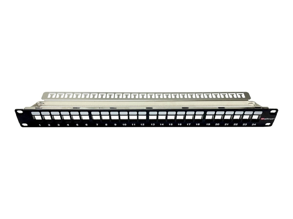Weltron Winston 24 Port Shielded Keystone Blan