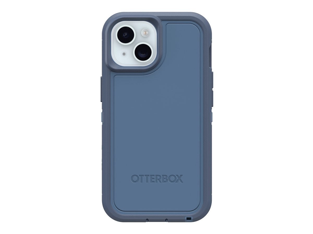Otter Products OtterBox Defender Series XT Clear MagSafe Case For iPhone 15, iPhone 14, iPhone 13 - Baby Blue Jeans