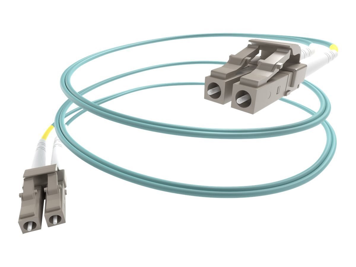 Unc Group Unc LC-LC 50/125 Om3 Multimode Duplex Fiber Cable, 6M
