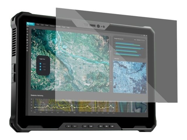 InfoCase Rugged Tempered Glass Screen Protection For Dell Latitude 7230 Rugged Tablet