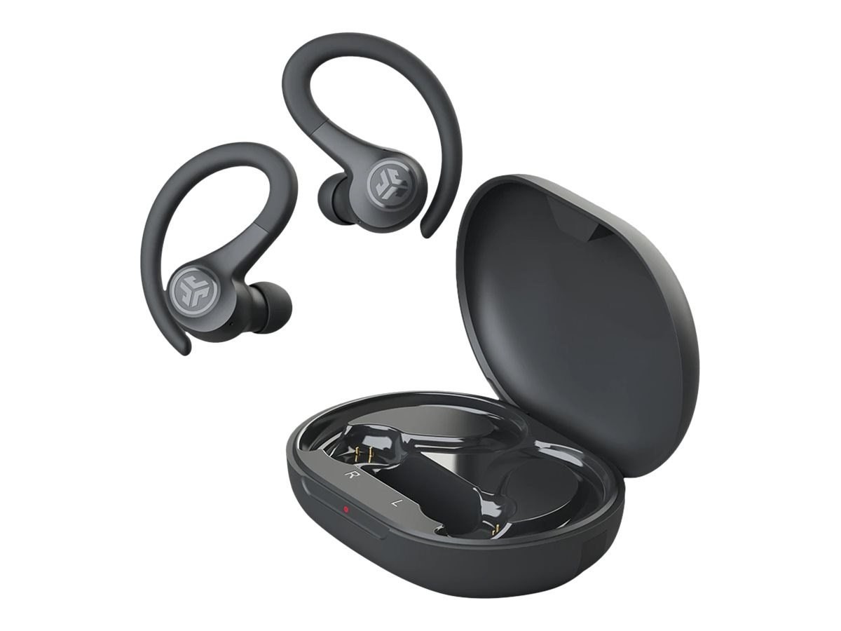 Jlab Audio JLab Go Air Sport True Wireless Earbuds With Secure Earhook Offer 32 Hour Battery Life And Ip55 Rating.