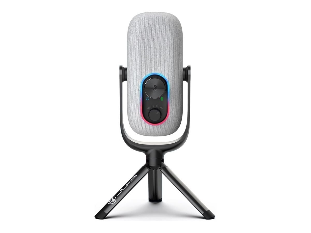 Jlab Audio JLab Epic Talk Usb Microphone Has 3 Condensers, 4 Directional Patterns And 192kHz/24-bit Resolution.